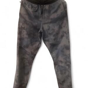 Under Armour Navy, Black & Grey Joggers - Small